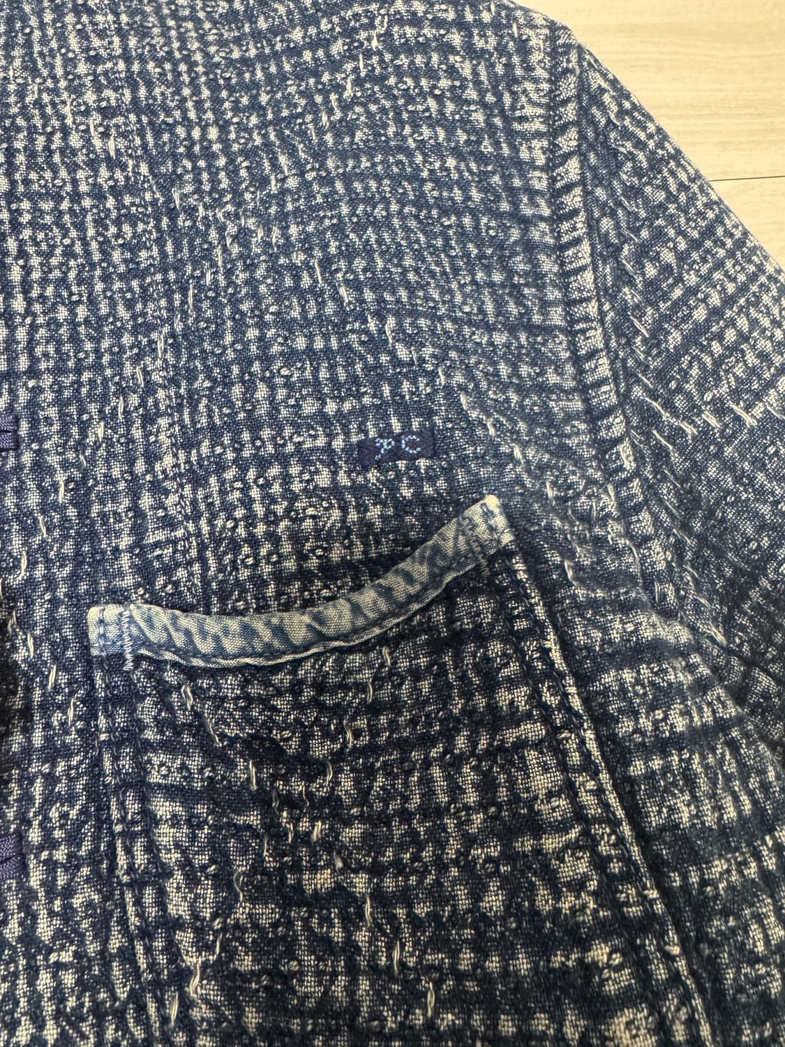 포터클래식 사시코 차이나 자켓 L사이즈 판매합니다 상품이미지4