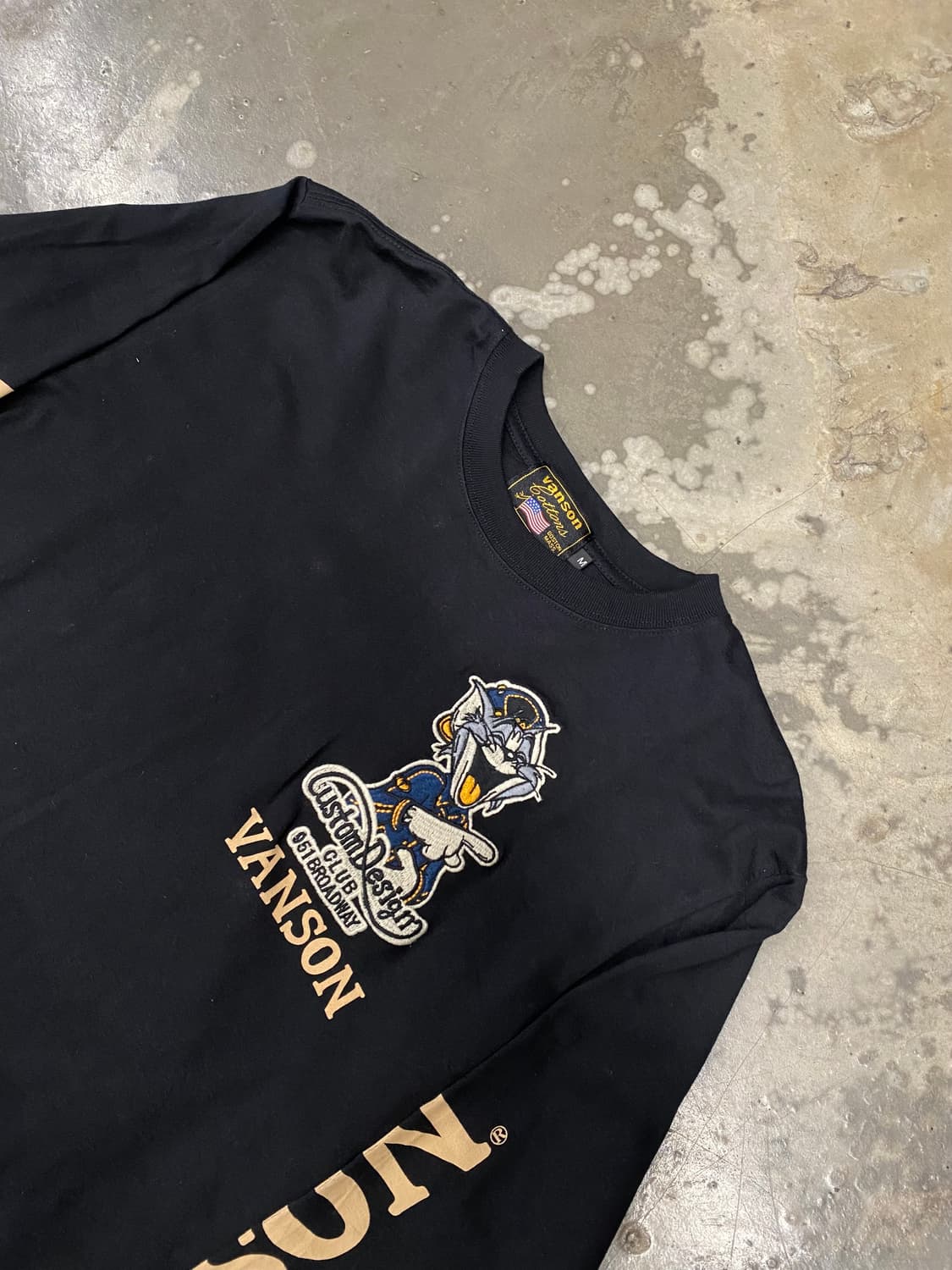 밴슨 X 톰과제리 롱슬리브 블랙 M 상품이미지3