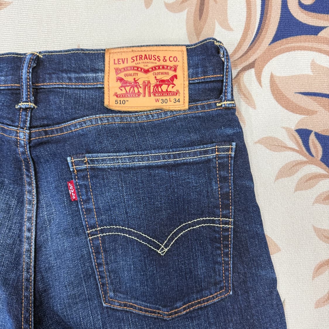 (30)리바이스Levis 511 워싱데님팬츠 상품이미지2