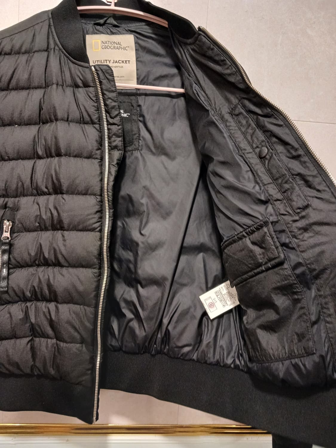 내셔널지오그래픽 정품 여성 경량패딩 85 (XS) 사이즈 상품이미지4