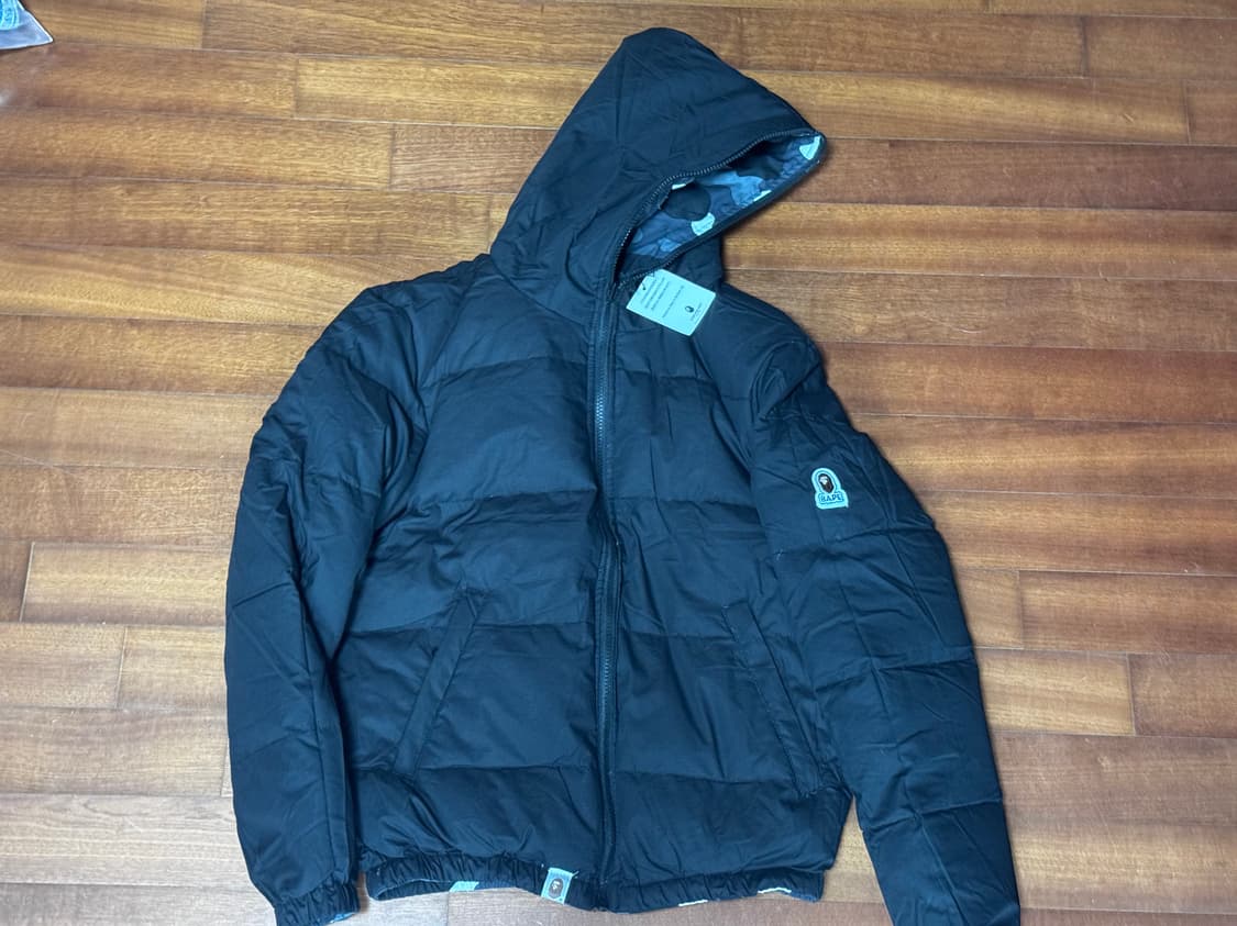 베이프 리버시블 패딩 새상품 상품이미지3