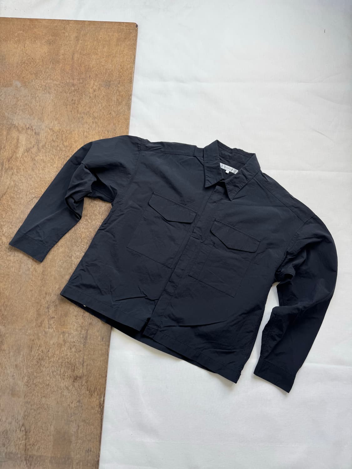 liful minimal garments 라이풀미니멀가먼츠 나일론 셔츠 상품이미지2