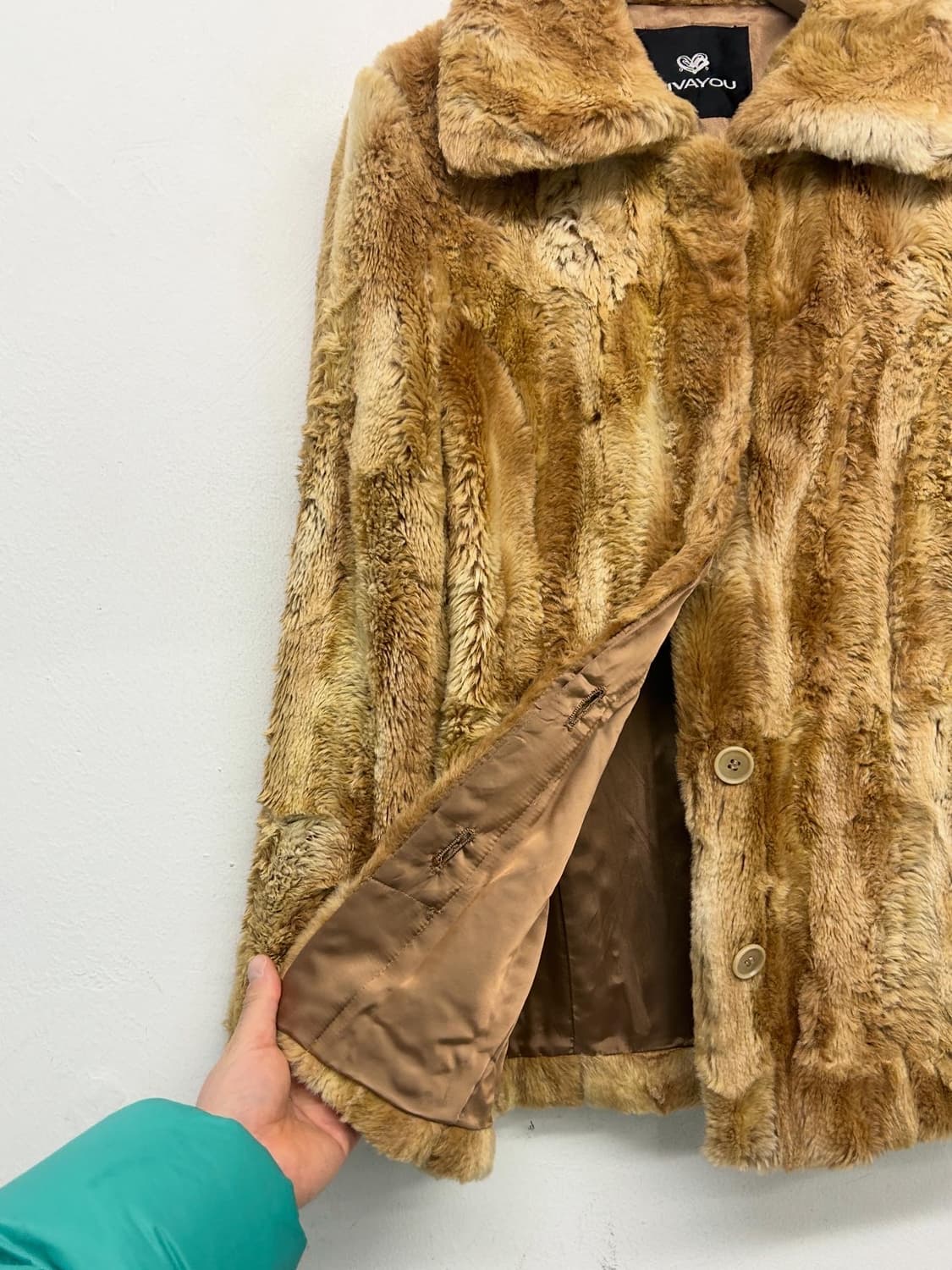 VIVAYOU 페이크퍼 자켓 (made in japan) 상품이미지3