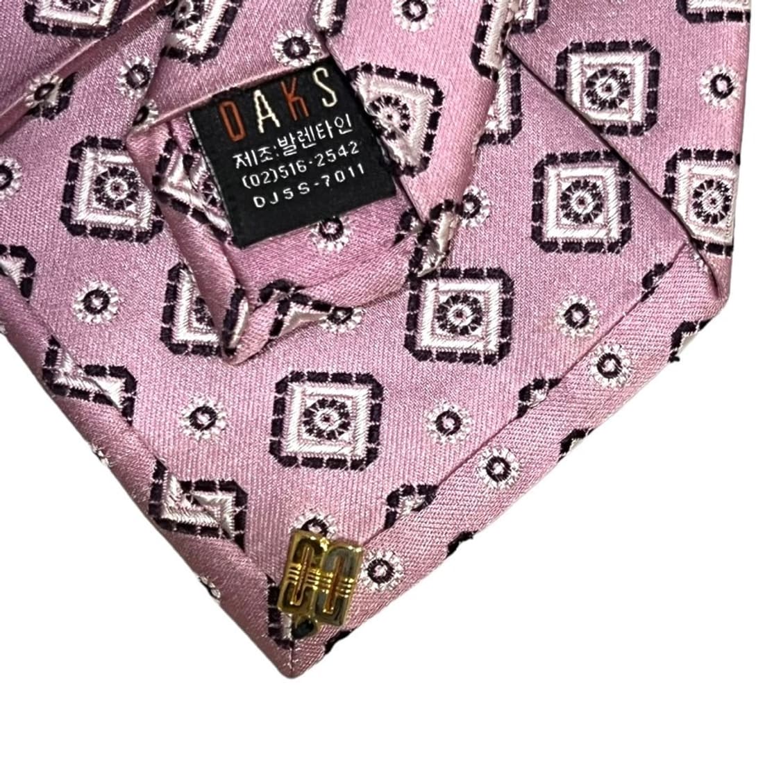 닥스 실크 패턴 넥타이 상품이미지6