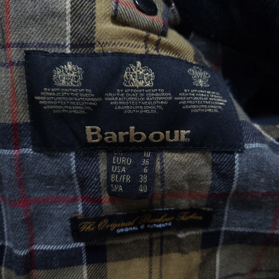 바버 여성 왁스자켓 M 0227  뽀샤샤 상품이미지7