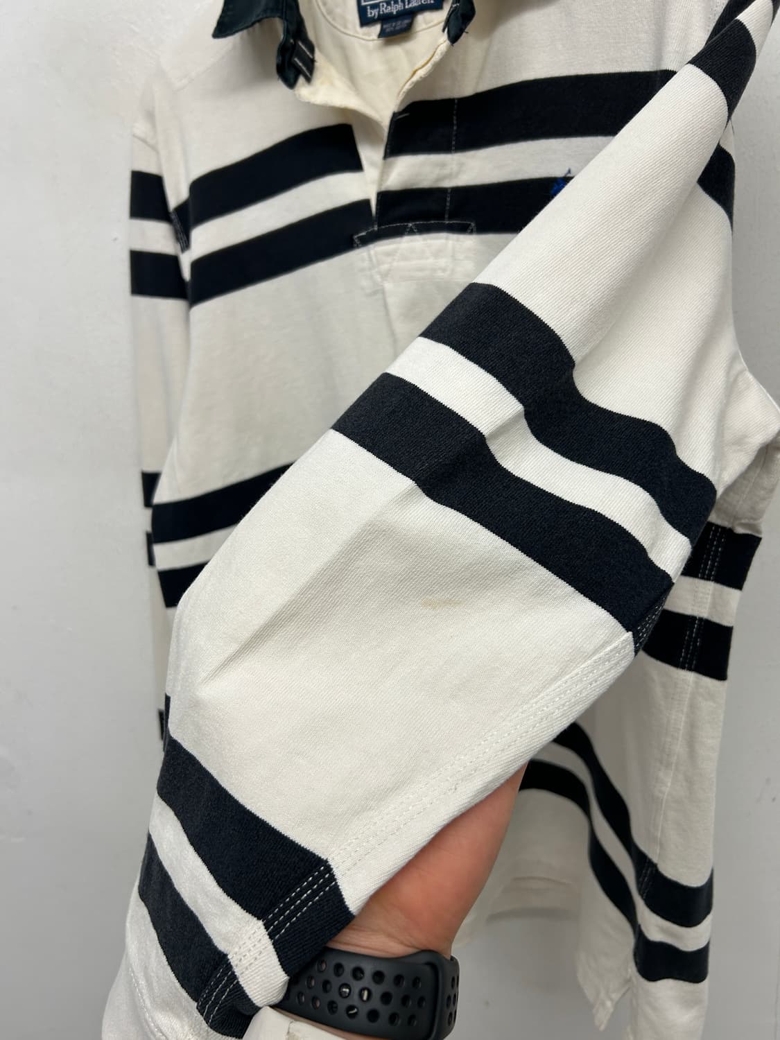 빈티지 폴로 랄프로렌 스트라이프 럭비셔츠 상품이미지4