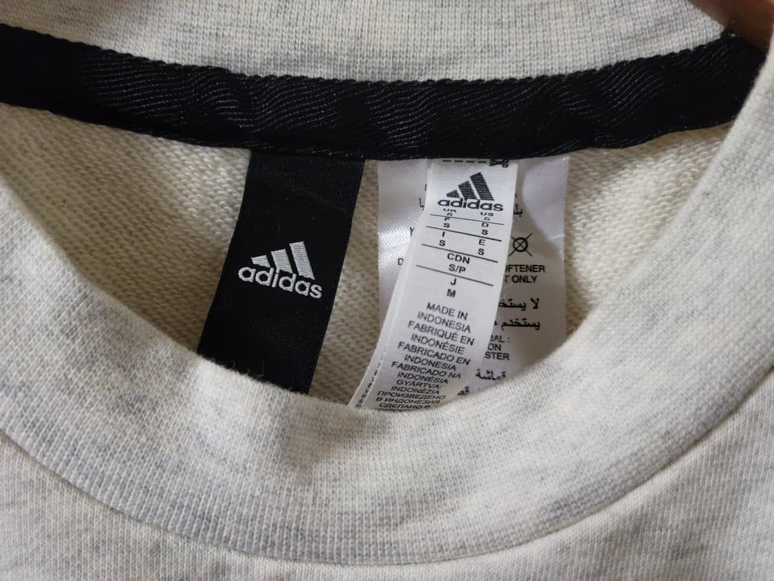 아디다스 회색 코튼 면 민소매 슬리브리스 티셔츠 M 사이즈 상품이미지5