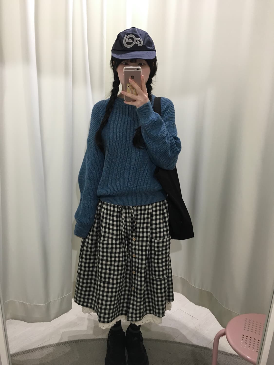 Blue Heather Knit 상품이미지2