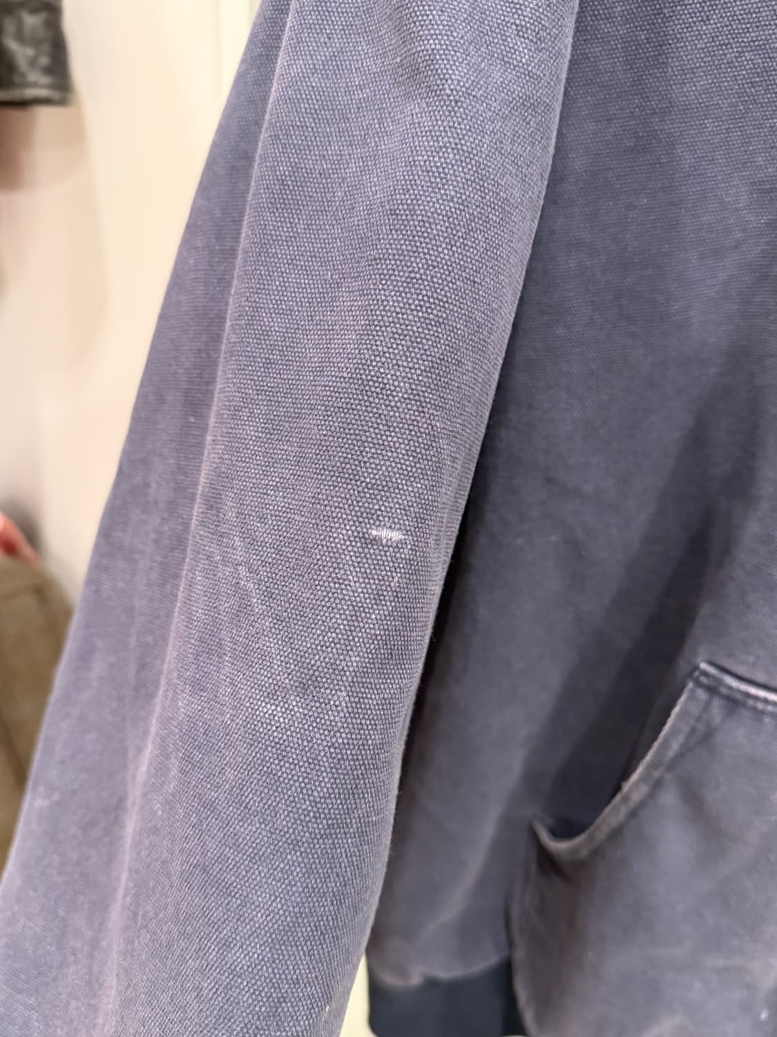 Corner Stone 빈티지 덕 액티브 페이딩 후드 워크 자켓 상품이미지8