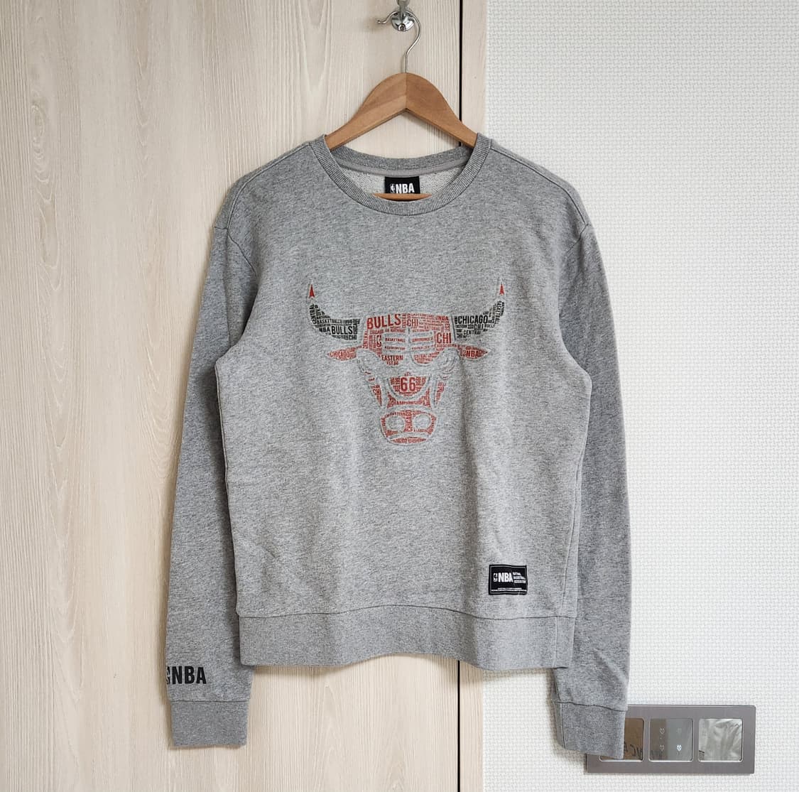 NBA 시카고불스 빅로고 맨투맨 상품이미지1