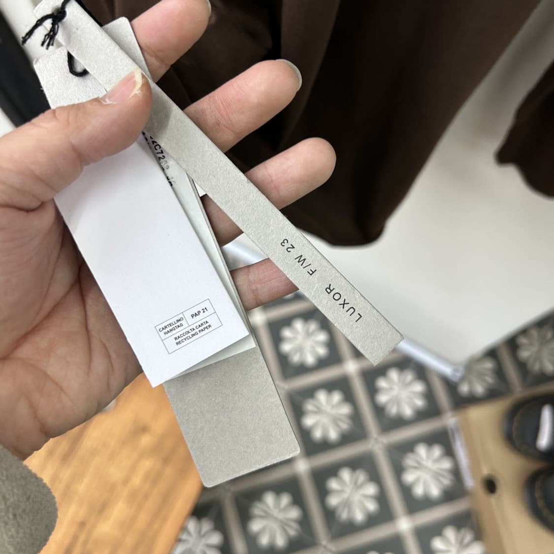 16386 - 23F/W 릭오웬스 룩소르 베이직 롱슬리브 상품이미지4