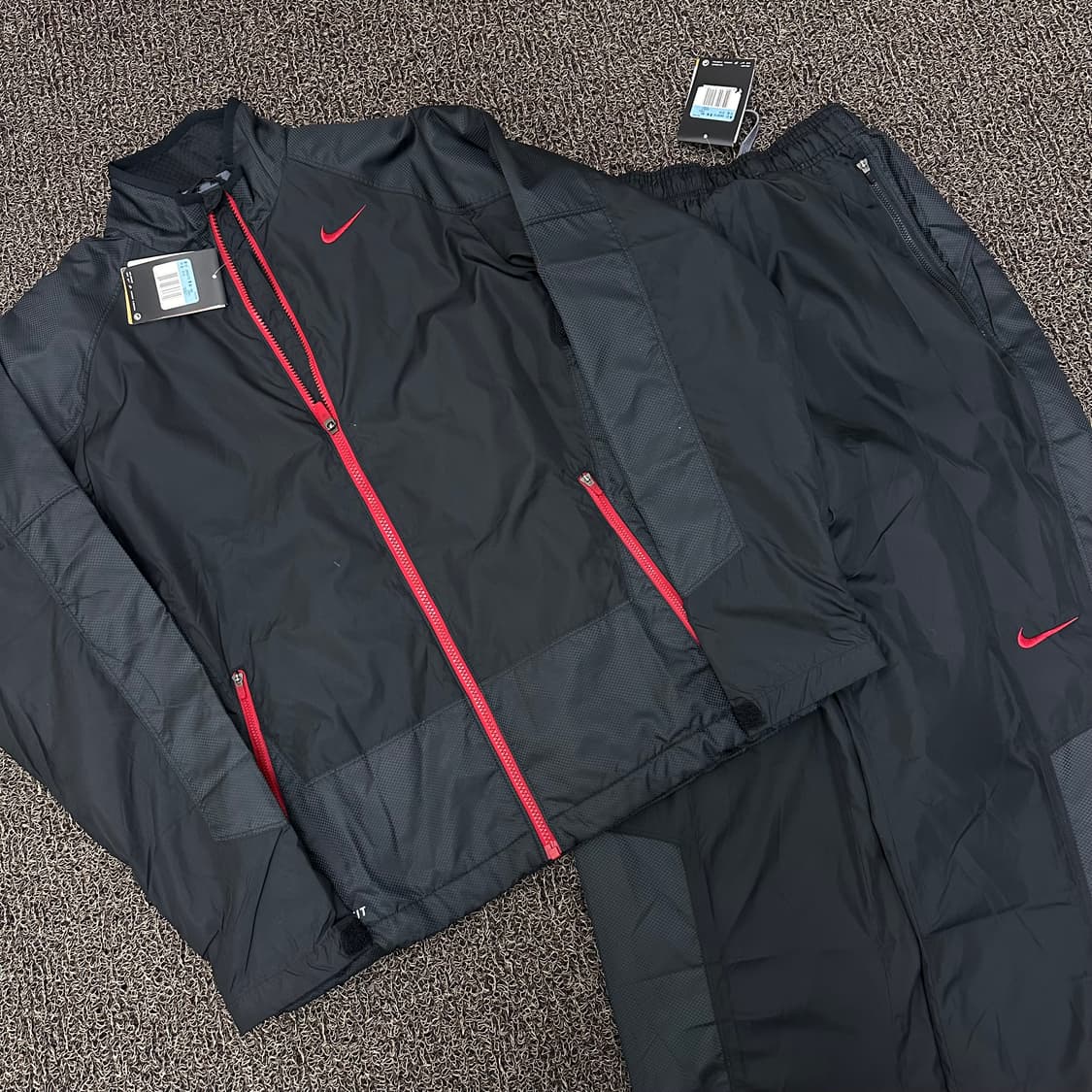 [새상품] NIKE 바람막이 트레이닝 세트 자켓 바지 운동복 M 상품이미지2