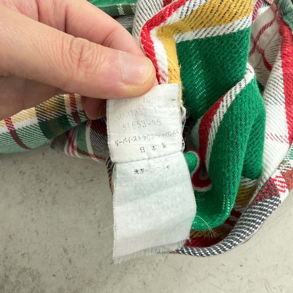 80s 리바이스 빈티지 알래스카 플란넬 셔츠 M 상품이미지6