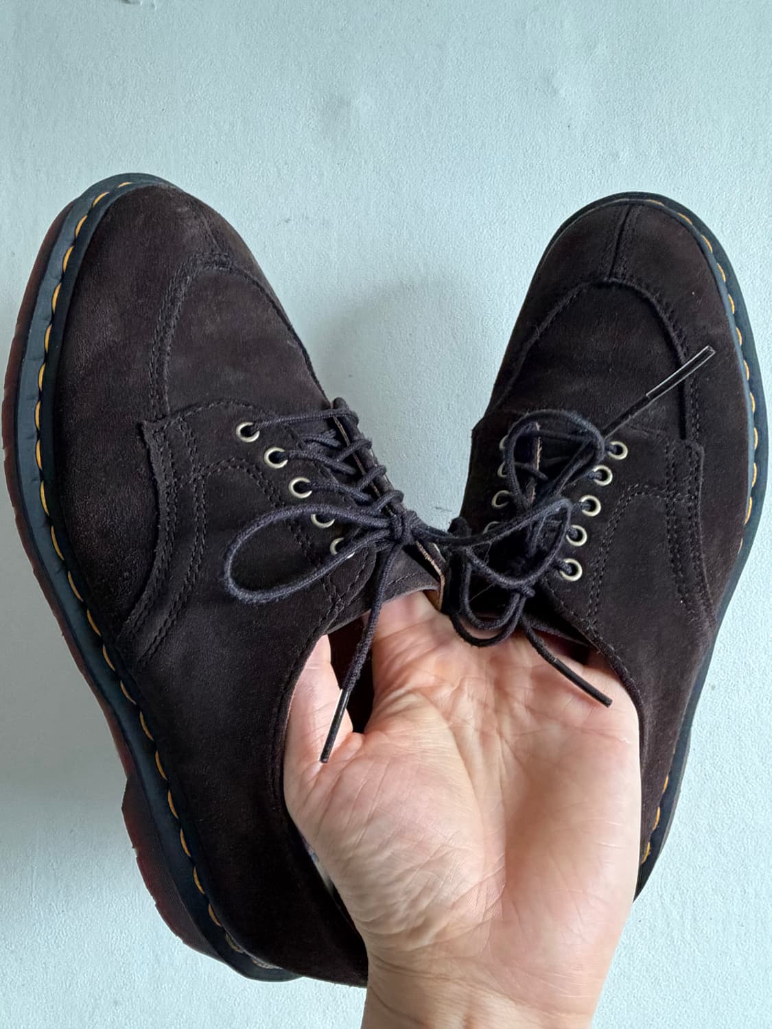 닥터마틴 2046 브라운 스웨이드 uk7 260 상품이미지3