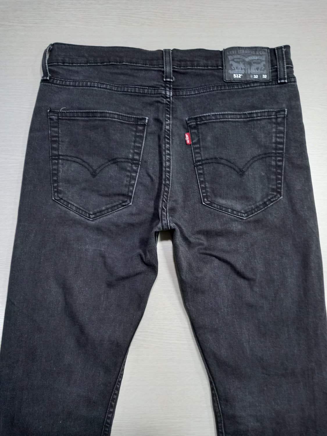 32 리바이스512 이집트 스판 슬림일자진 블랙 32-317 상품이미지4