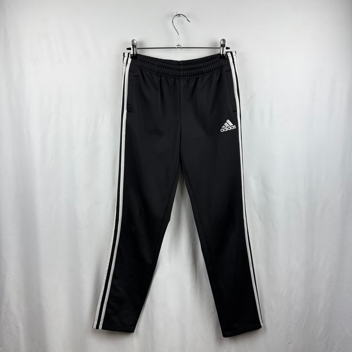 (78) 아디다스 삼선 트랙 기모 팬츠 블랙 상품이미지2
