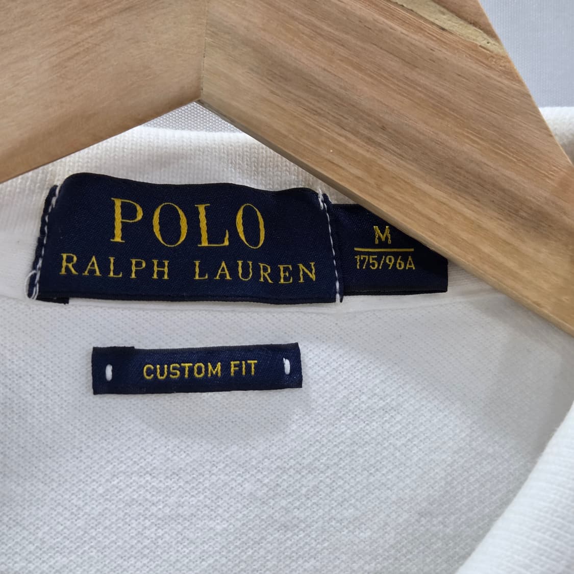 폴로랄프로렌 피케 카라티 화이트 M 상품이미지3