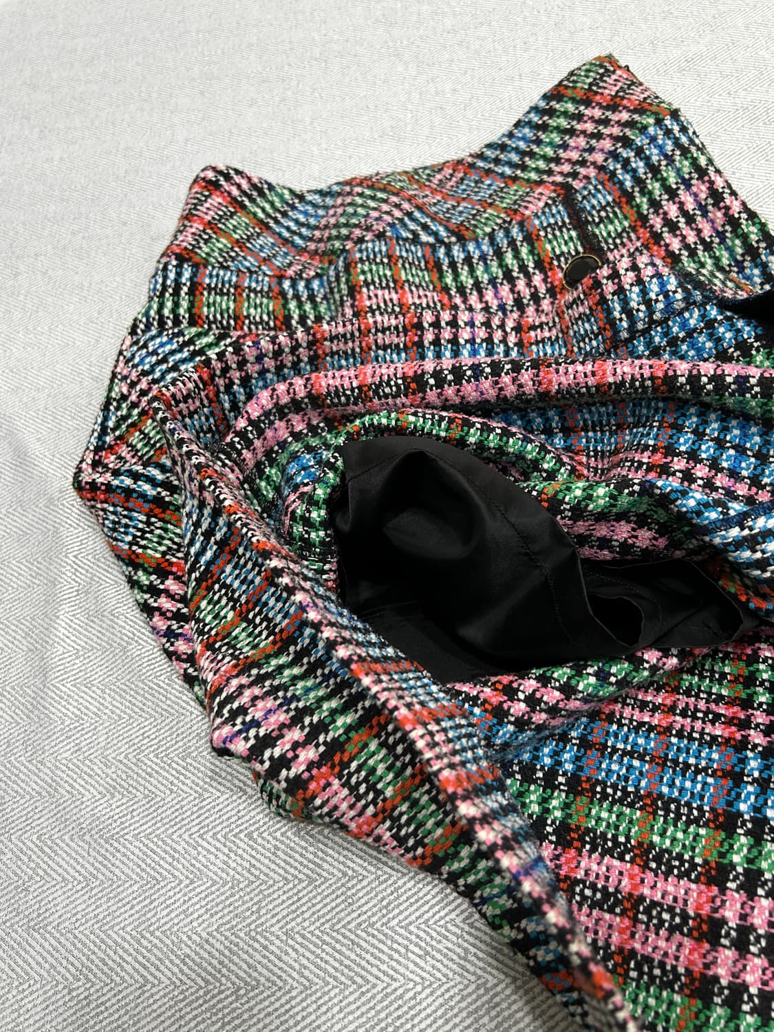 쏘리투머치러브 트위드 H라인 스커트 S사이즈 상품이미지8