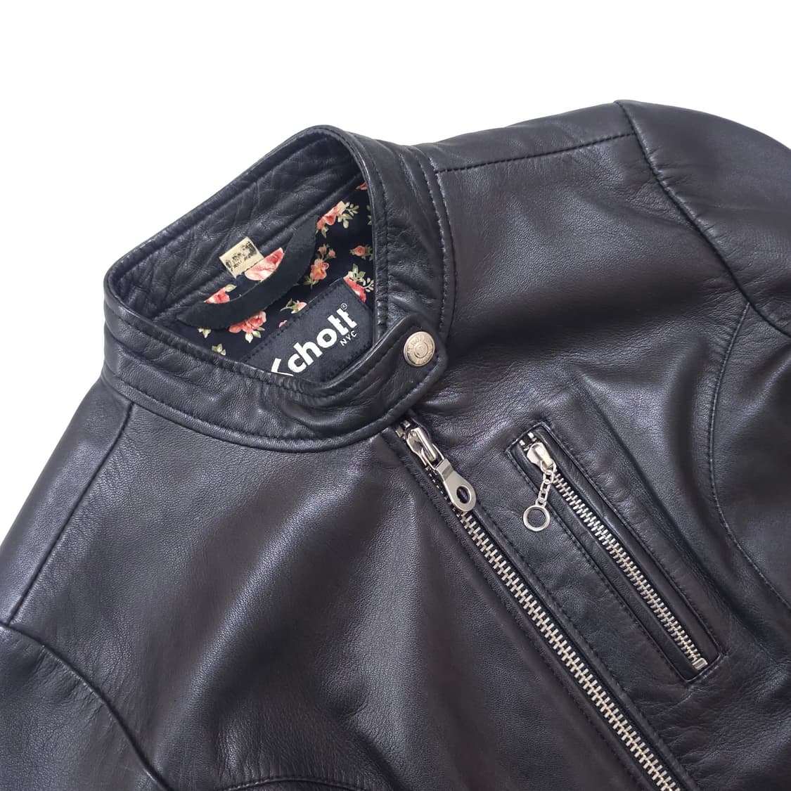 쇼트 쉽스킨 레더 자켓 상품이미지2