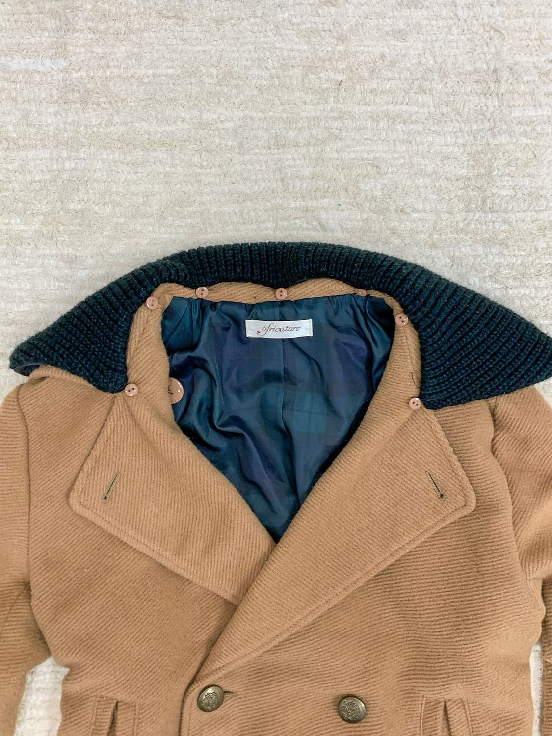 Brown Double-Button Jacket 상품이미지2