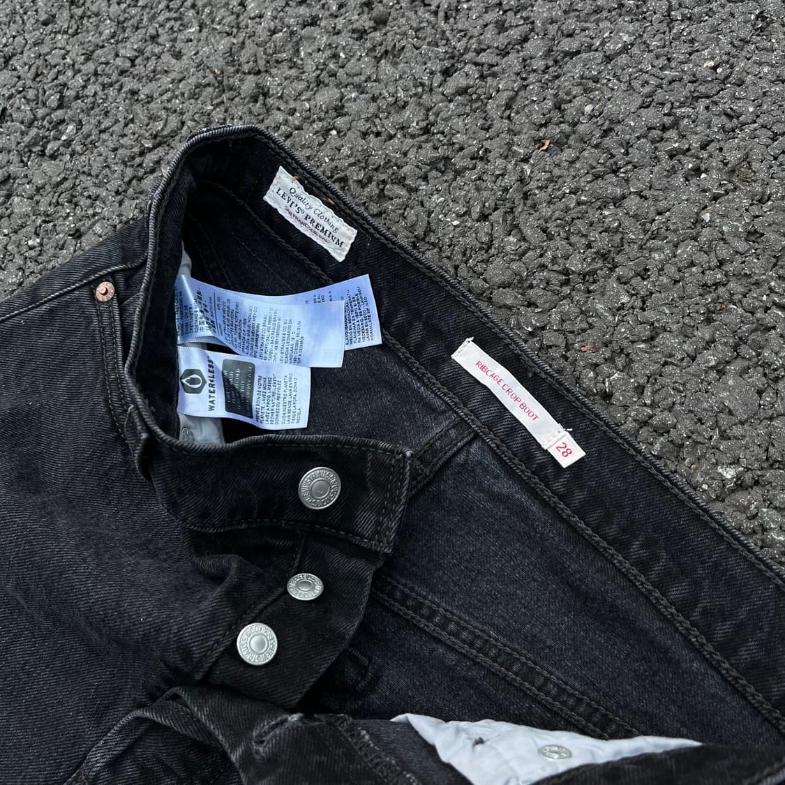 Levi’s Ribcage Cropped Bootcut Jeans   상품이미지3