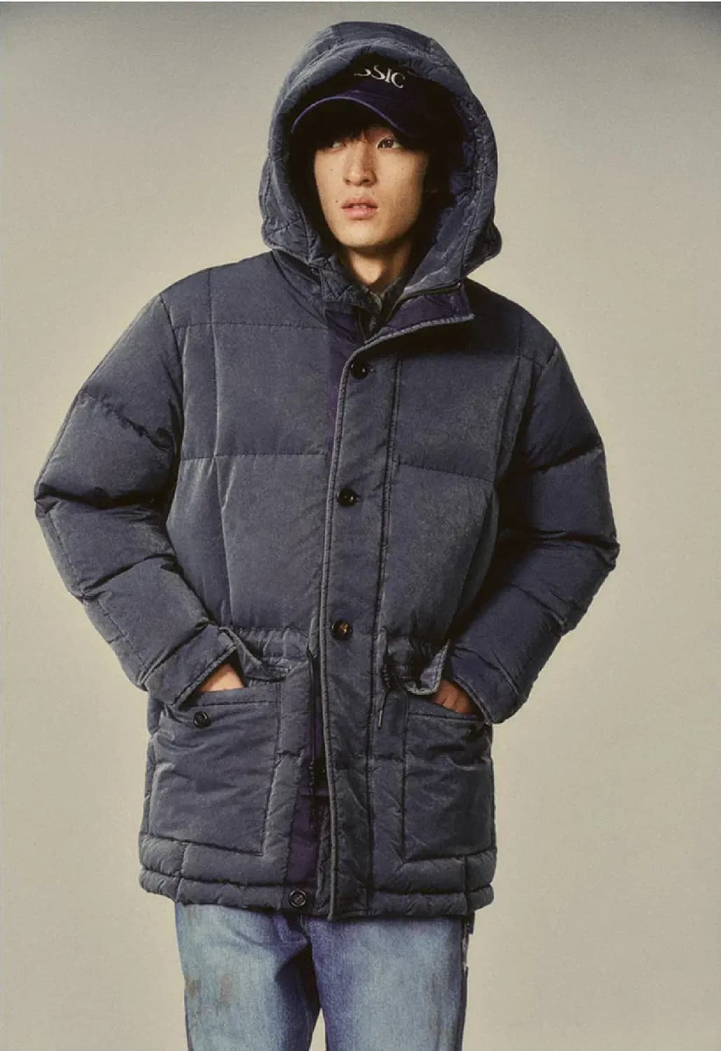 아트 이프 액츠 24fw 구스다운 카라코람 파카 L 새제품 판매 상품이미지2