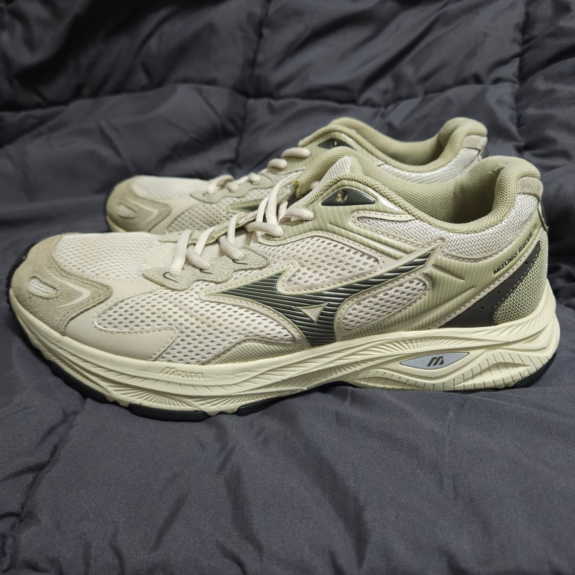 285 ) 미즈노 레이서 S 빈티지 그린 화이트 상품이미지3