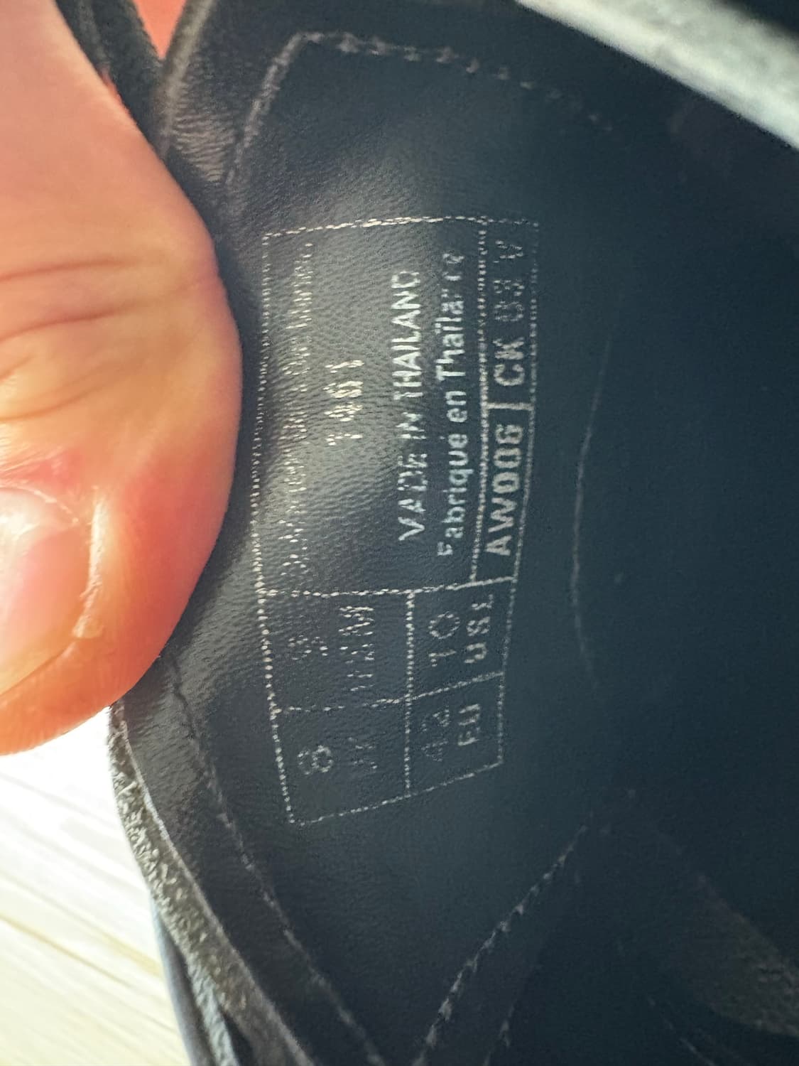 닥터마틴 1461 3홀 ws 스무스 270 상품이미지7