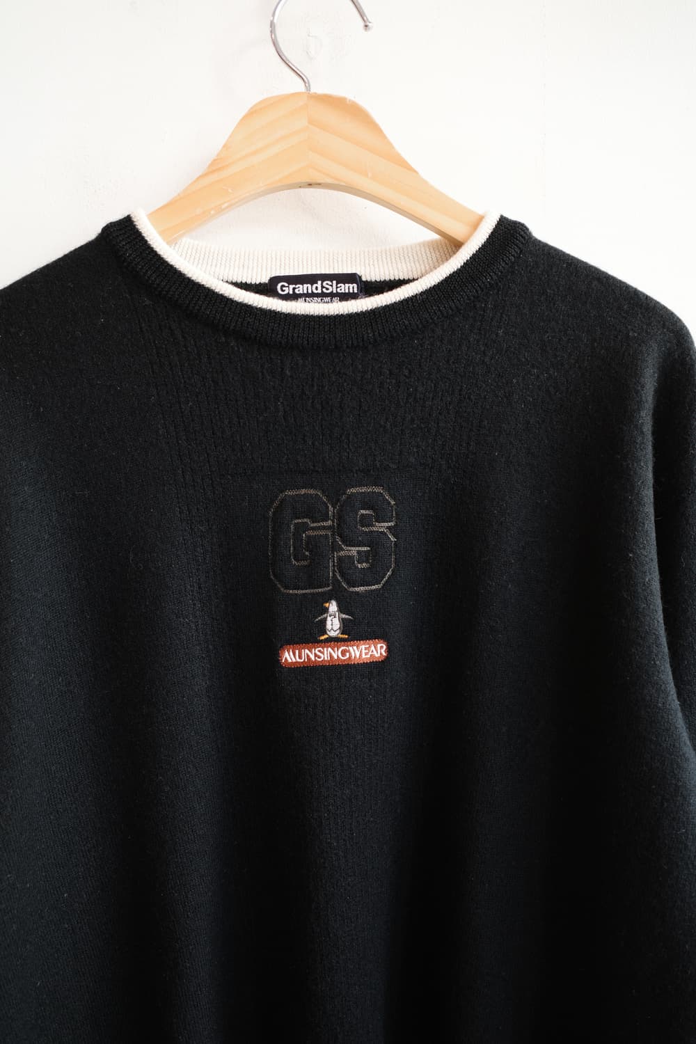 MUNSINGWEAR 먼싱웨어 자수 울니트   상품이미지2