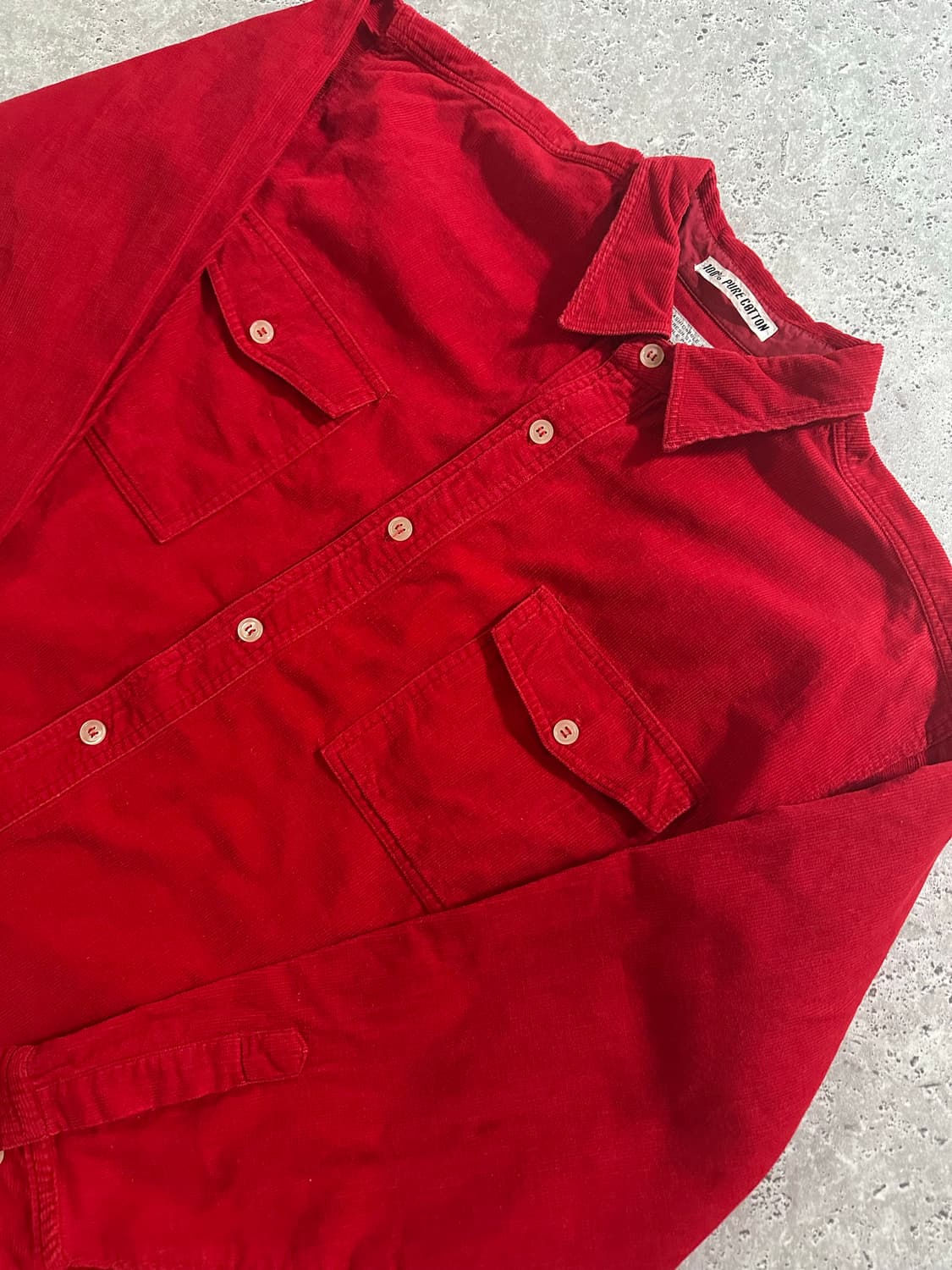 90s WILLPIPS 코듀로이 셔츠 009 상품이미지1