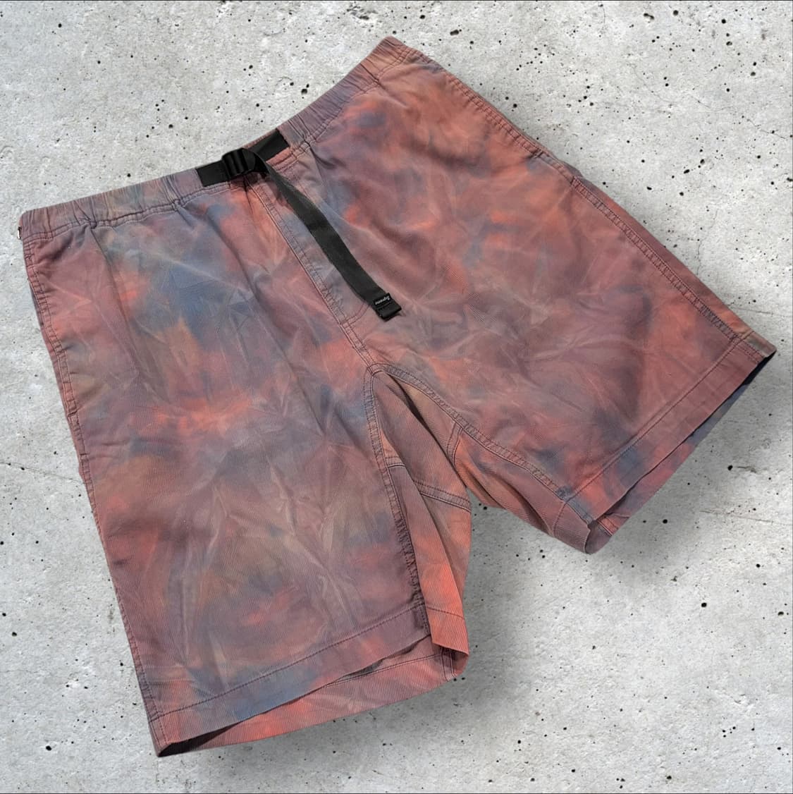 [L] 슈프림 타이다이 염색 반바지 팬츠 Supreme C631 상품이미지1