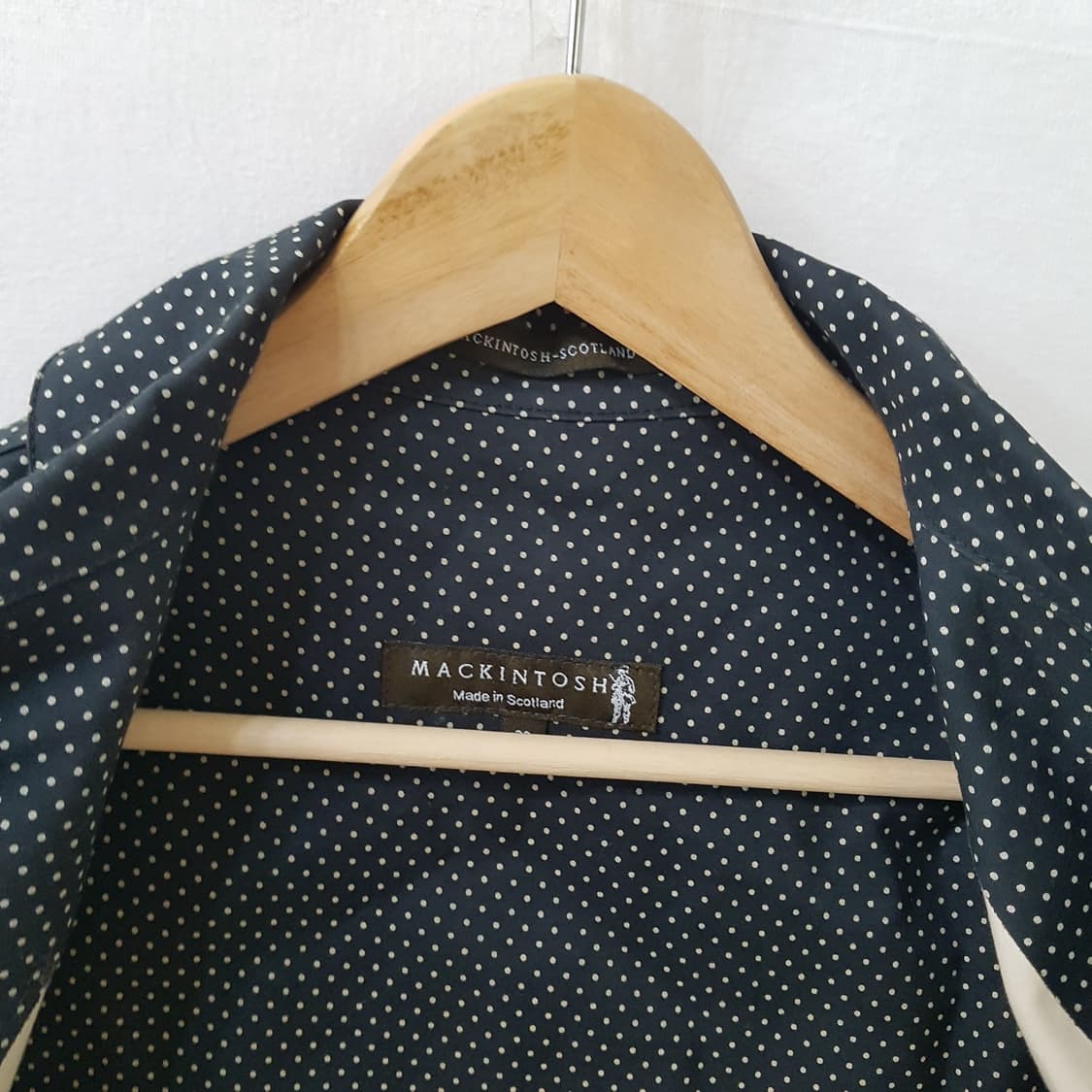 MACKINTOSH 레인코트 블랙 도트 상품이미지6