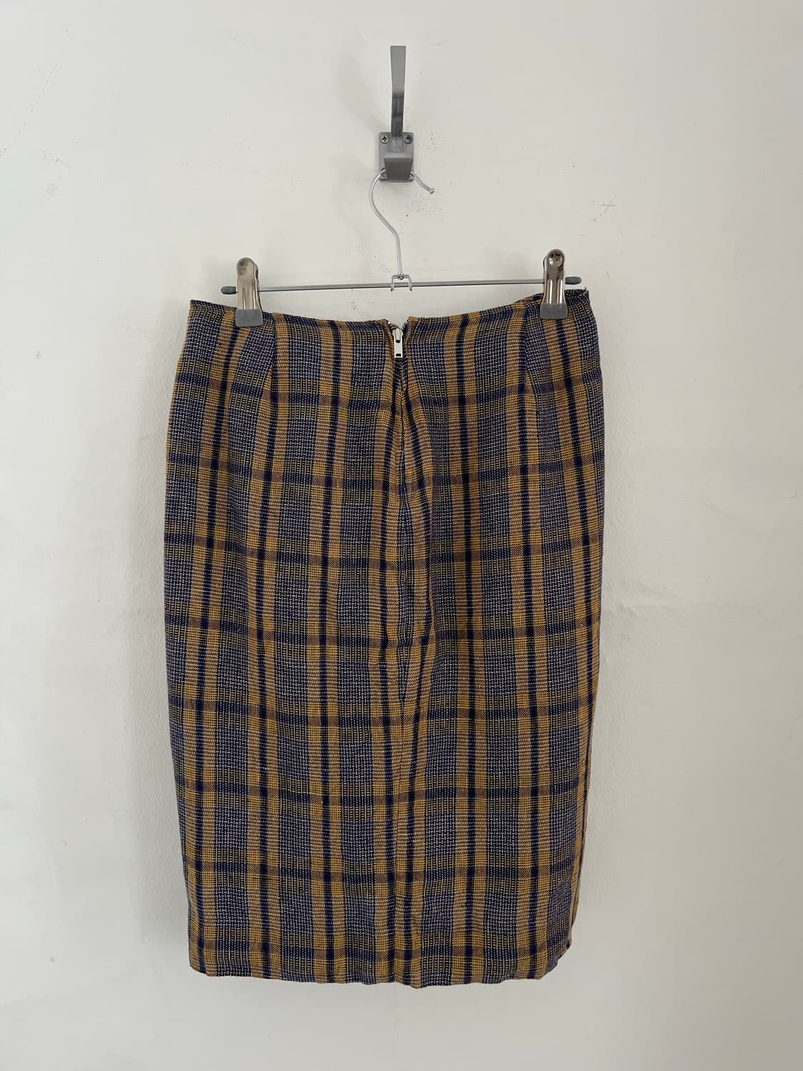 front point check skirt 상품이미지6