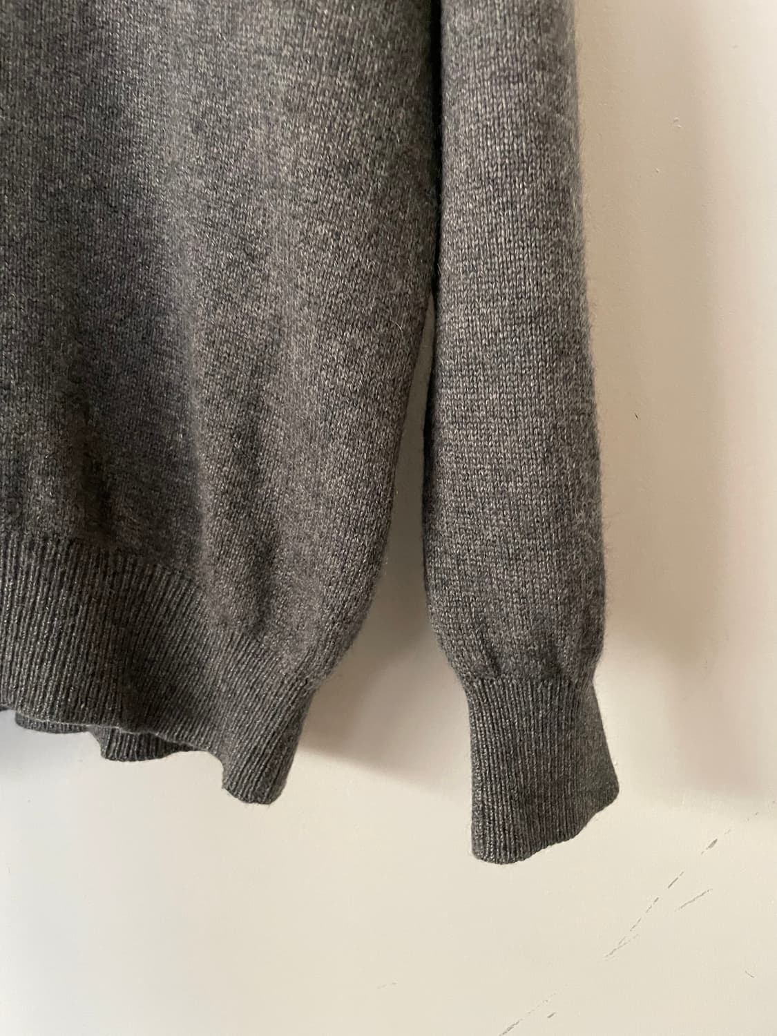 vintage cashmere 100 v-neck knit 상품이미지4