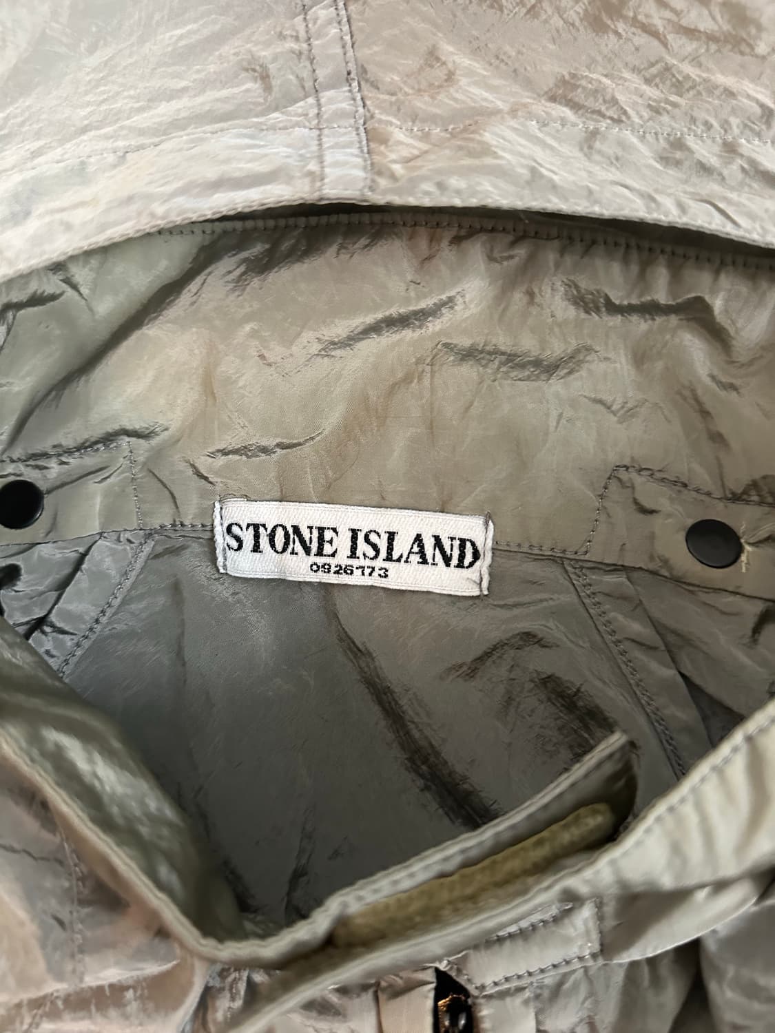 스톤아일랜드 메탈 자켓 M(90-95) 정품 상품이미지7
