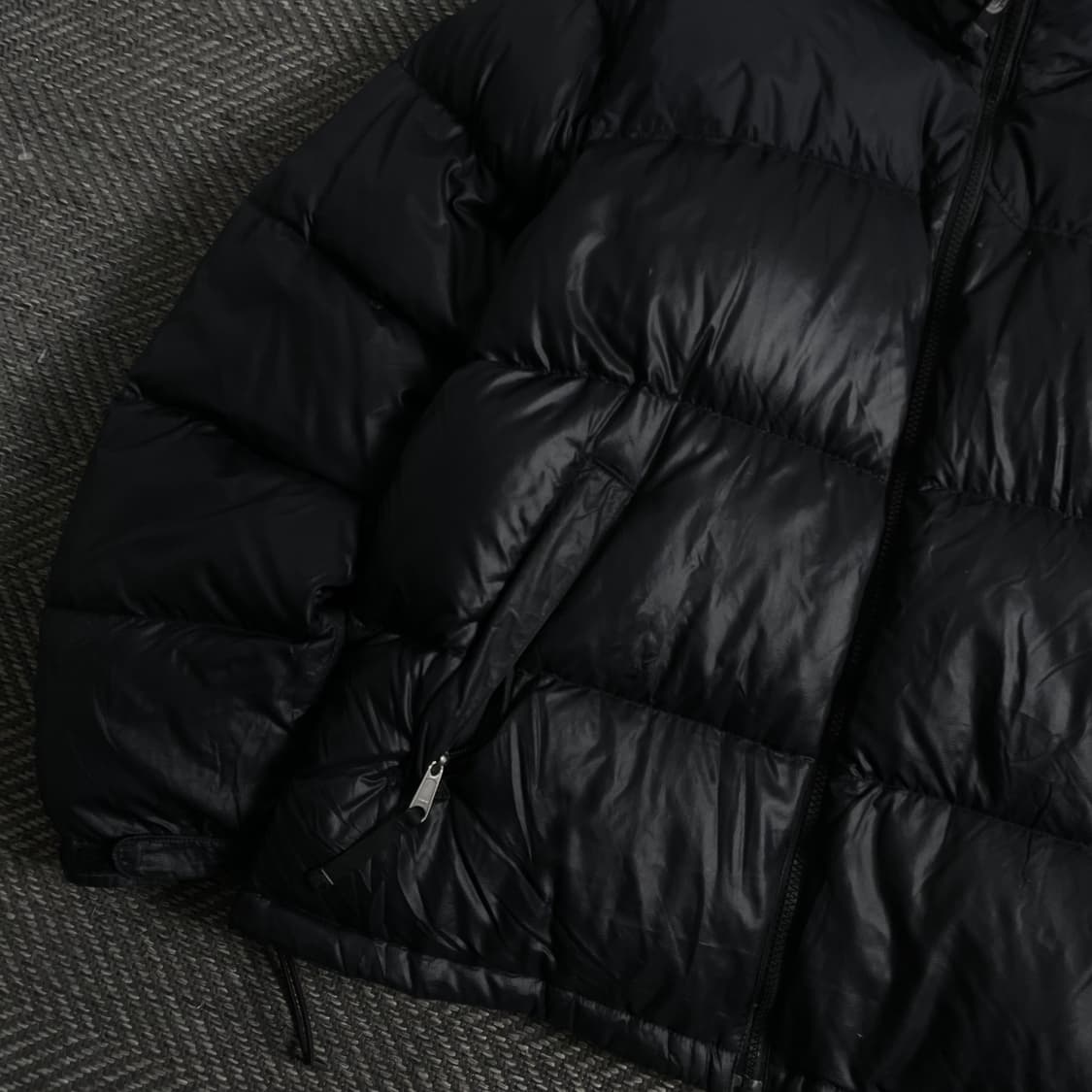 노스페이스 700눕시 다운 푸퍼 패딩 블랙o 3878 상품이미지3