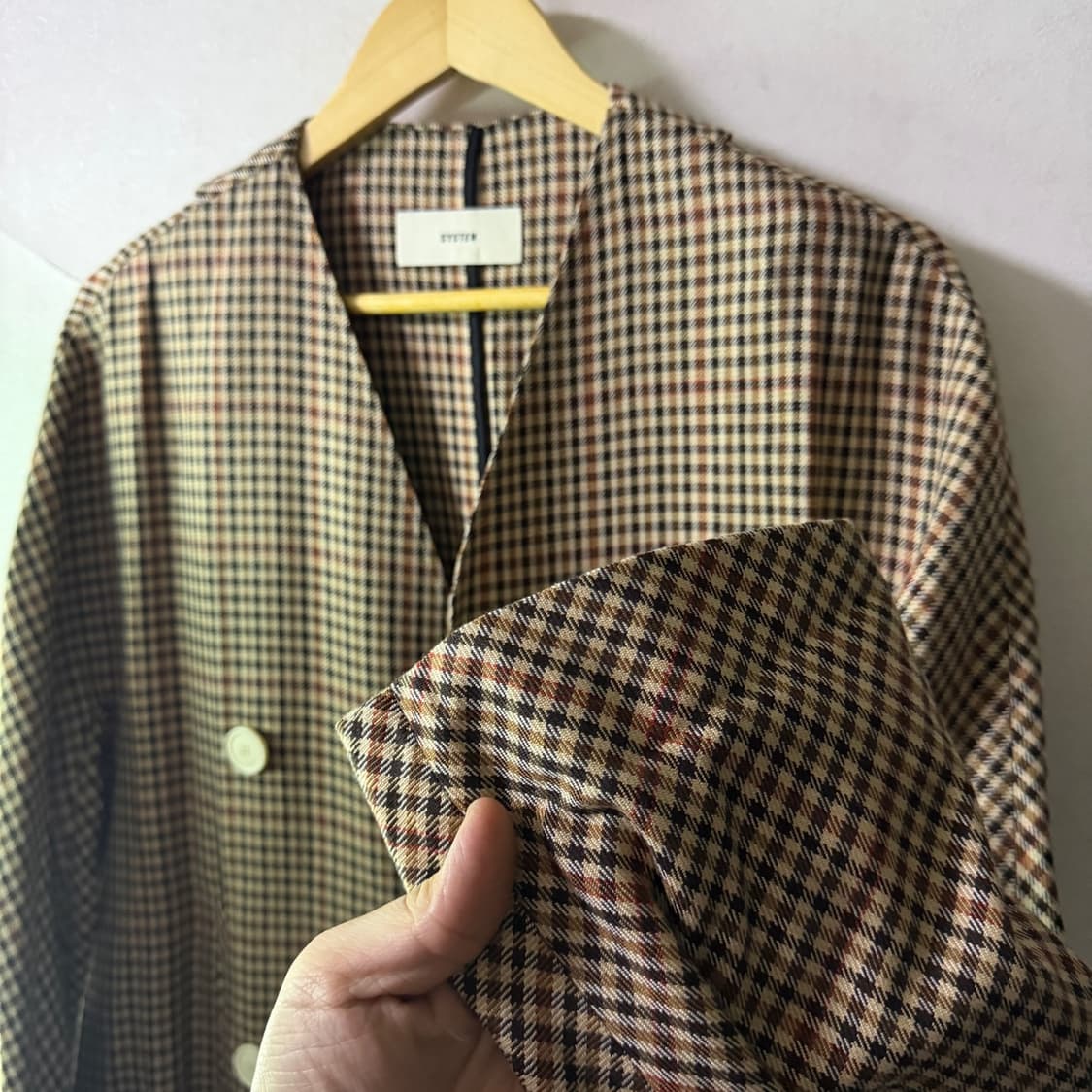 시스템 여성 오픈형 오버핏 트렌치코트 (프리) 상품이미지3