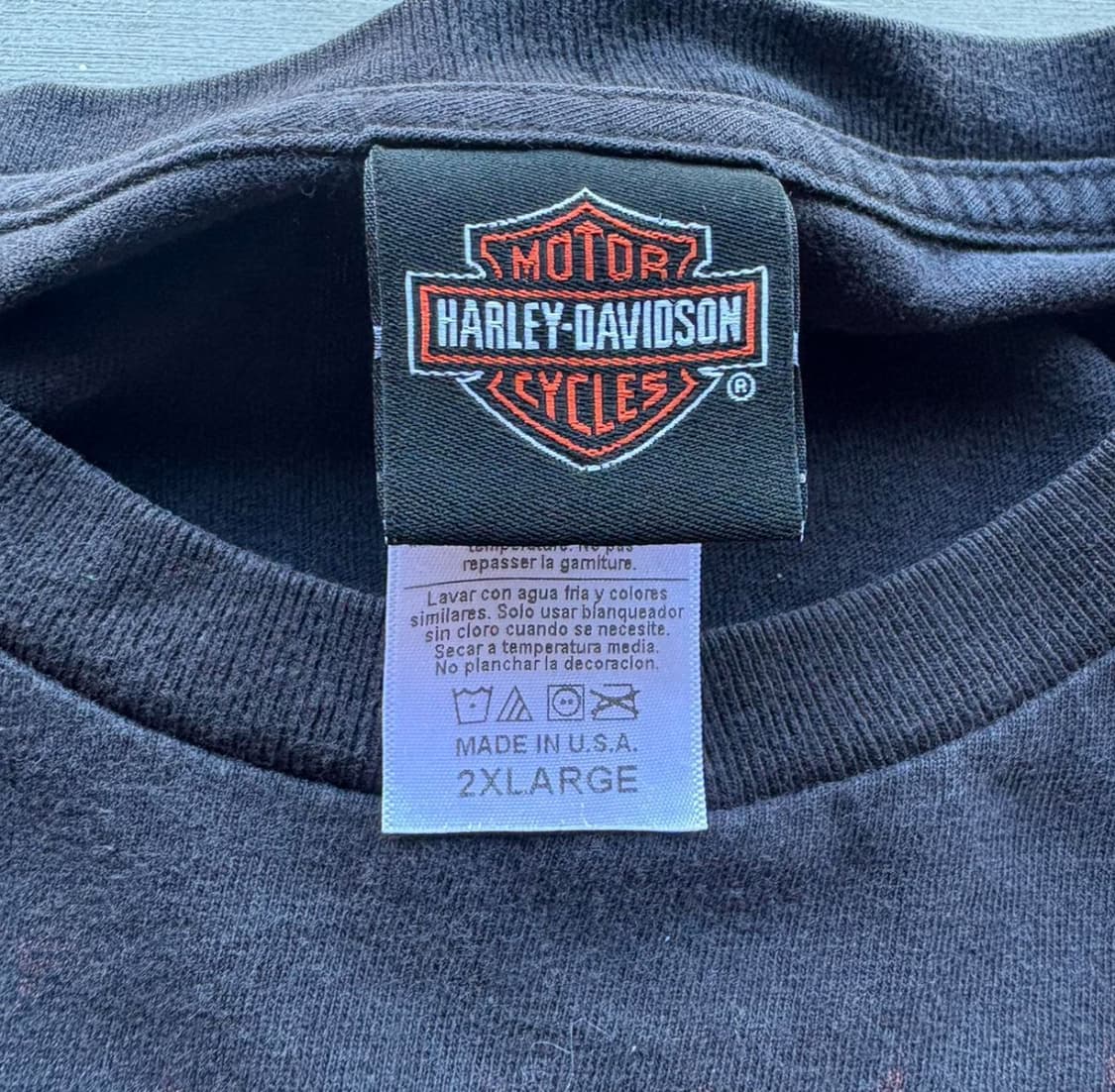 빈티지 Harley Davidson 티셔츠 XXL 상품이미지3