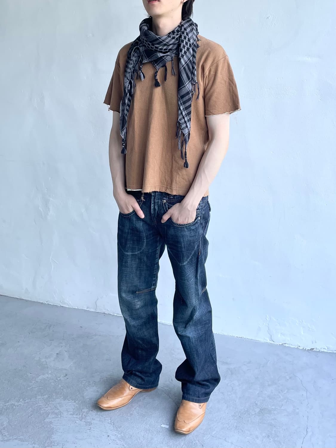 꼼데가르송 옴므 로우컷 티셔츠 상품이미지2