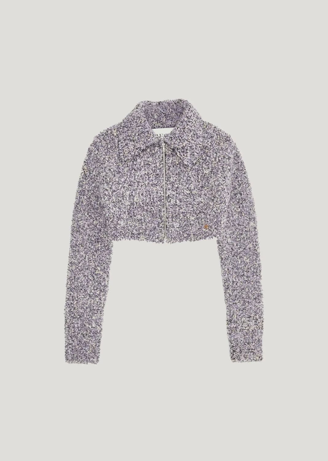 렉토 부클 가디건 바이올렛 S 상품이미지1