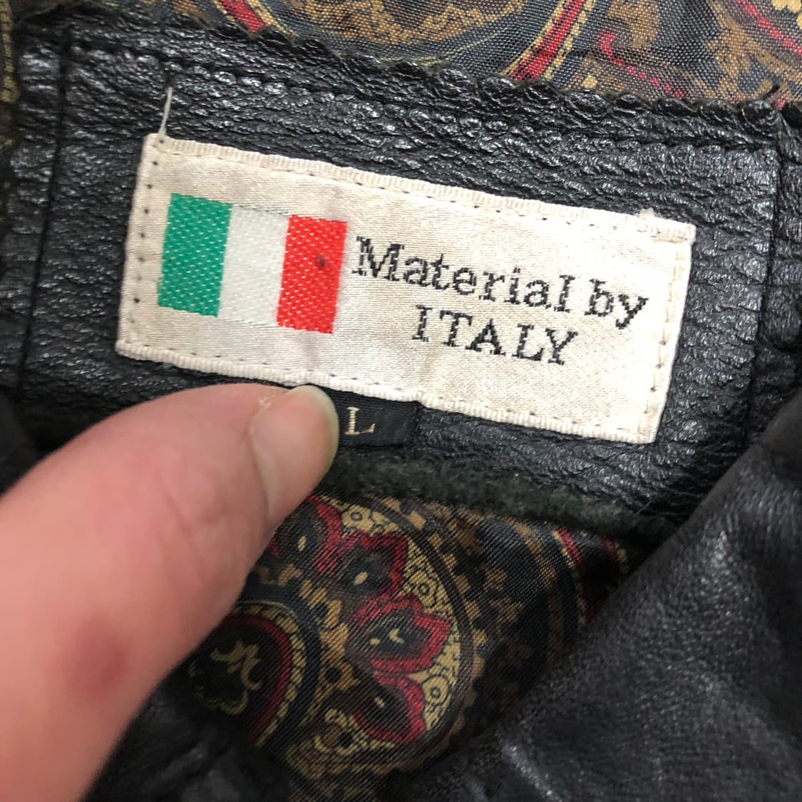 이태리 카우하이드 레더 코트  상품이미지5