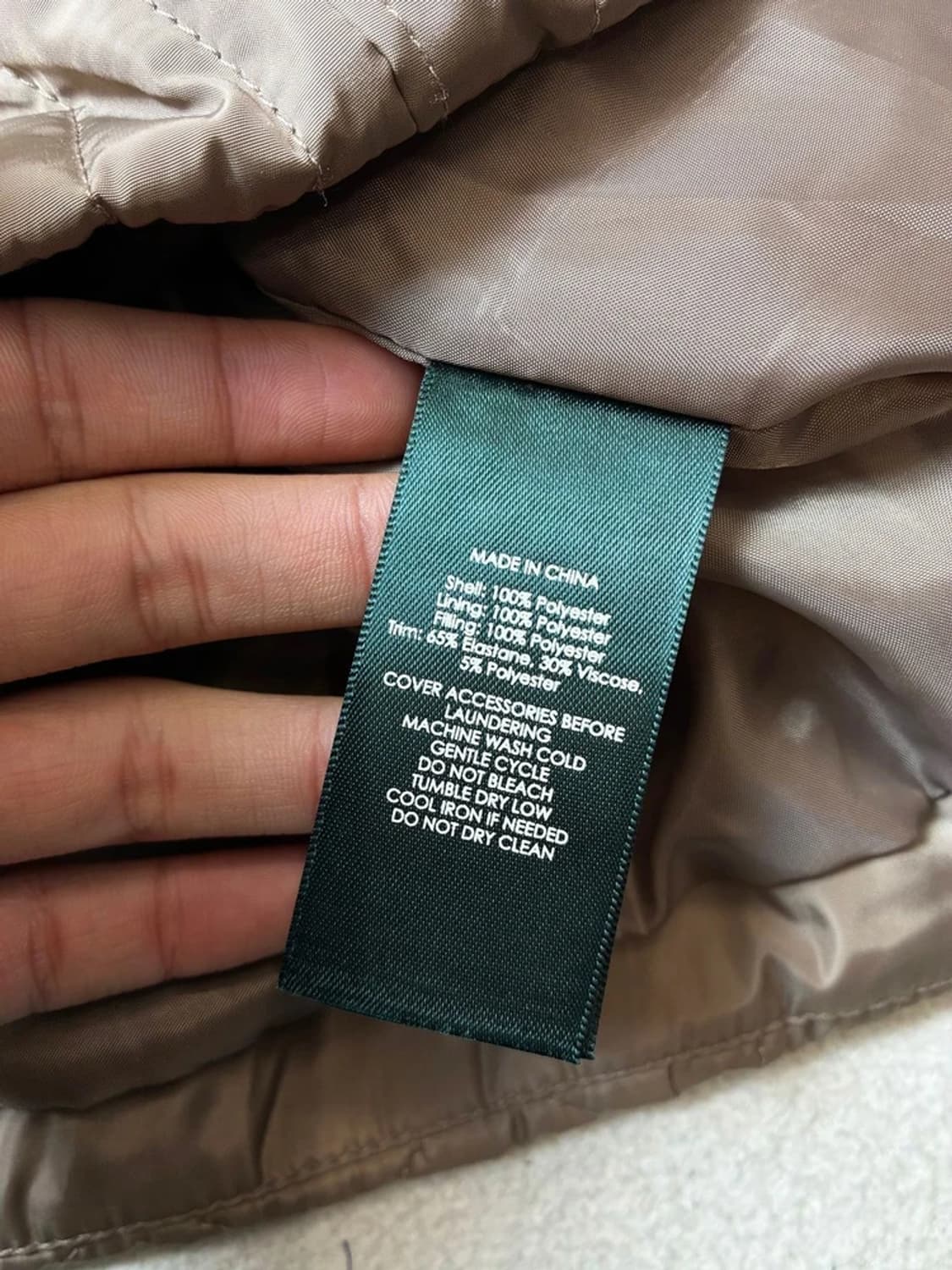 로렌 랄프로렌 00's 배색 퀼팅 자켓 PN7886 상품이미지10