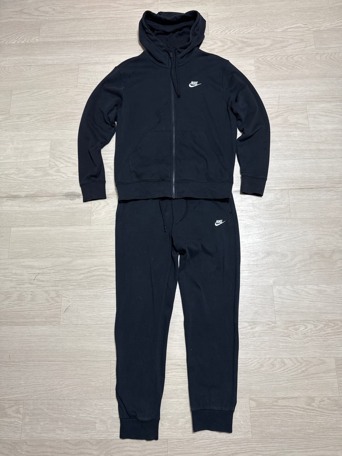 Nike Zip-Up Set (BLACK) 상품이미지1