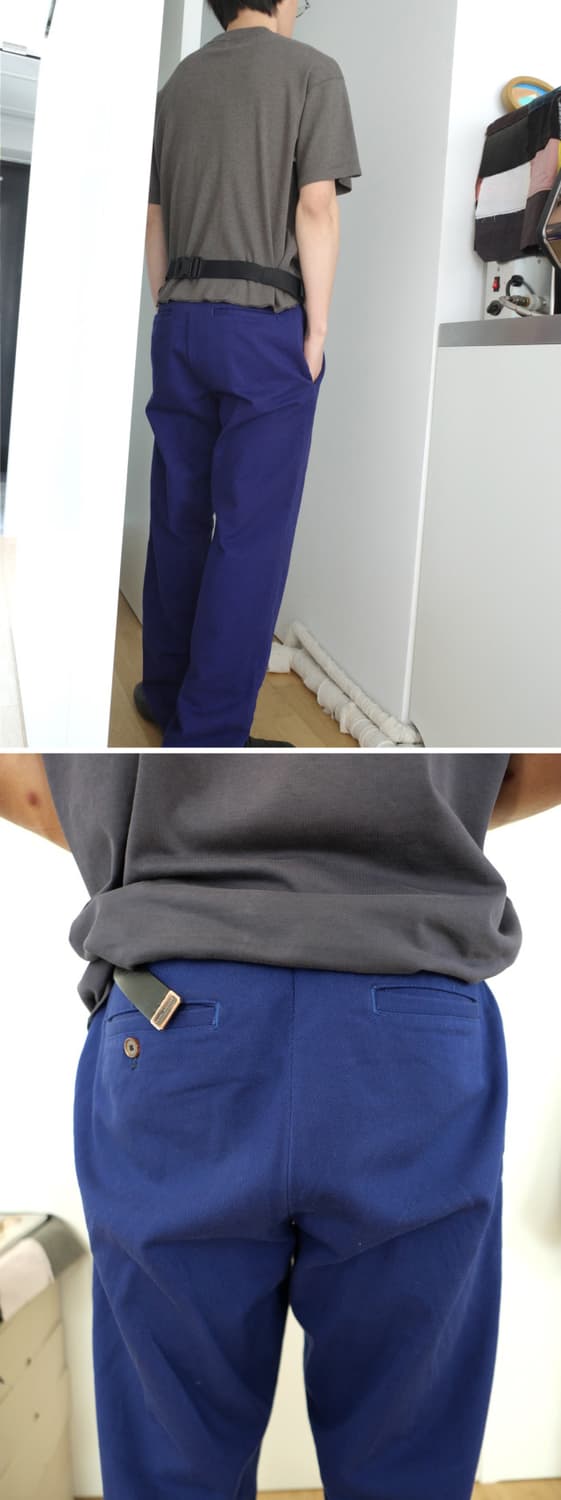 SANEH x 88 'CREW PANTS' - DAWN .. PURPLE 상품이미지5