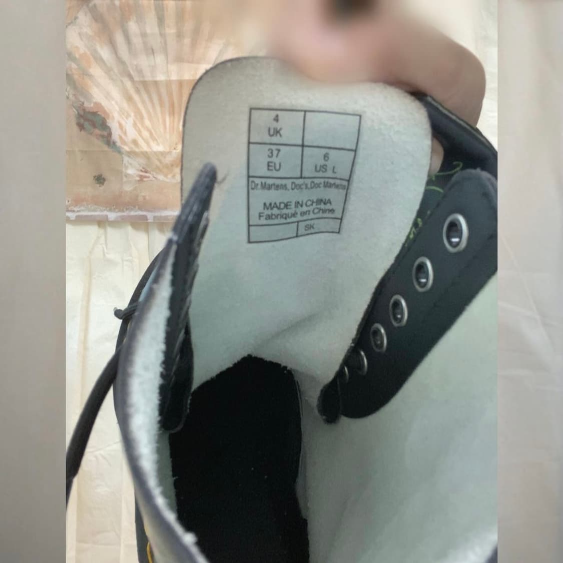 닥터마틴 오리엔탈 10홀 레이스업 부츠 상품이미지3