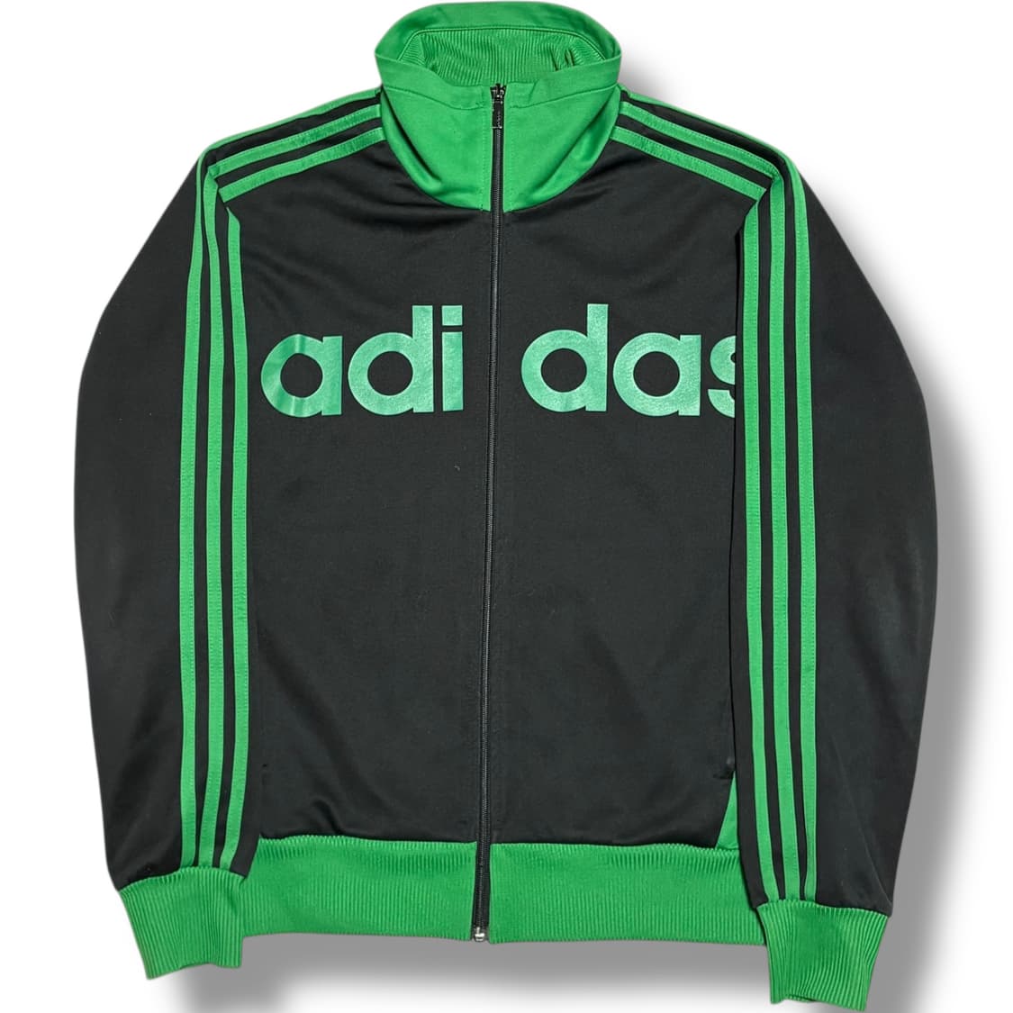 Adidas 빅로고 그린 트랙탑 상품이미지1