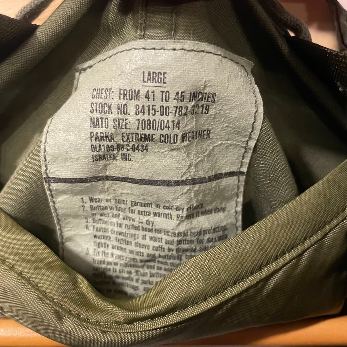 M65 피쉬테일 파카 L 상품이미지7