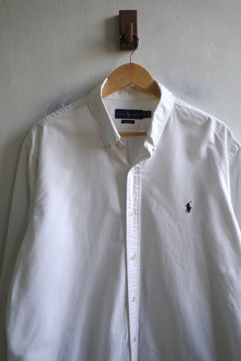 폴로 화이트 옥스포드 셔츠 상품이미지2