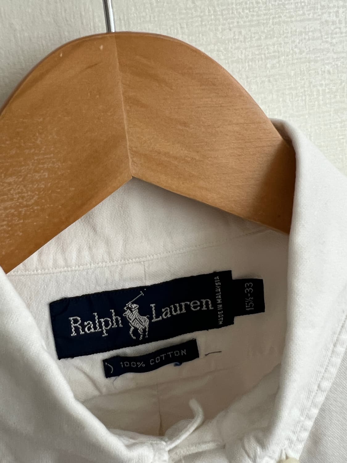 폴로 랄프로렌 화이트 셔츠 L 상품이미지3