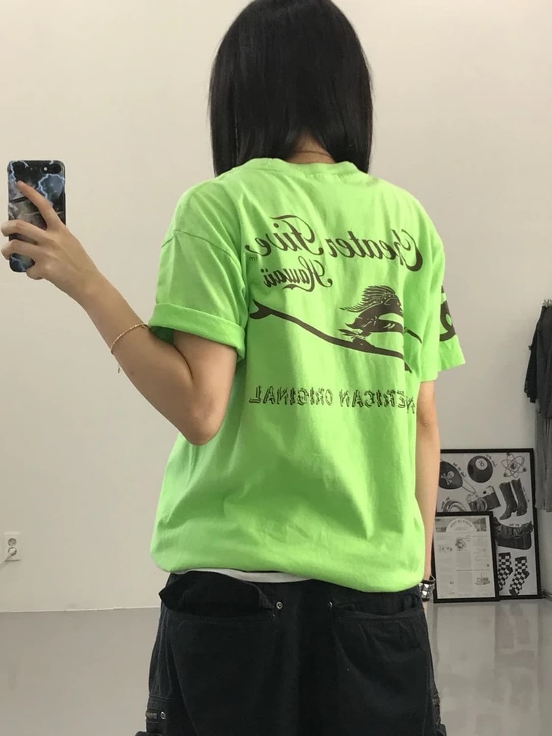 빈티지 하와이 서핑 반팔 상품이미지2